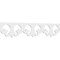 Ekena Millwork Leora Architectural Grade PVC Running Trim, 8"H x 5/8"P x 48"L RUNP08X0625X48LEO - alternate 1